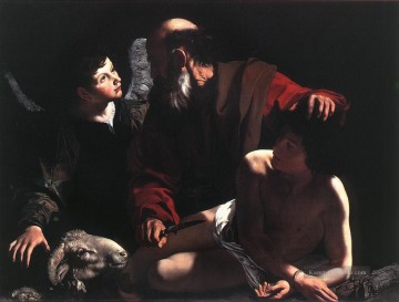 Das Opfer Isaac2 Caravaggio Ölgemälde